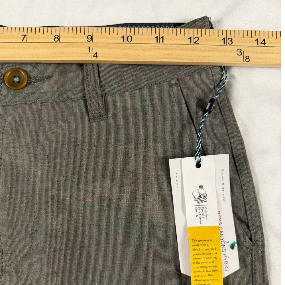 Vissla Boys Canyons Hybrid Shorts Camo Grey Size 25 NWT B201CAN4 - Picture 2 of 8